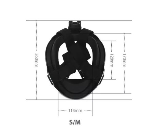 ماسک غواصی پی اس کم PScam مدل SK1 سایز متوسط